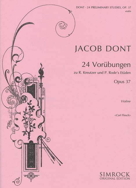 Vorübungen zu R. Kreutzer und P. Rode's Etüden