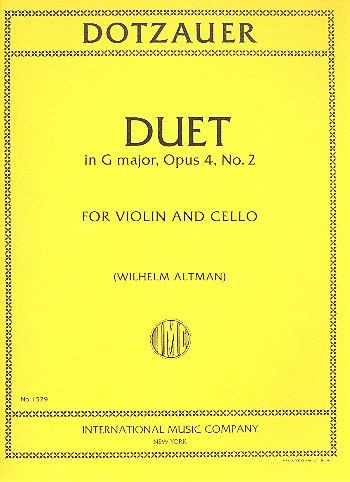 Duet G major op.4,2