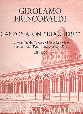 Canzona on Ruggiero für