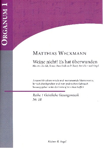 Weine nicht es hat überwunden