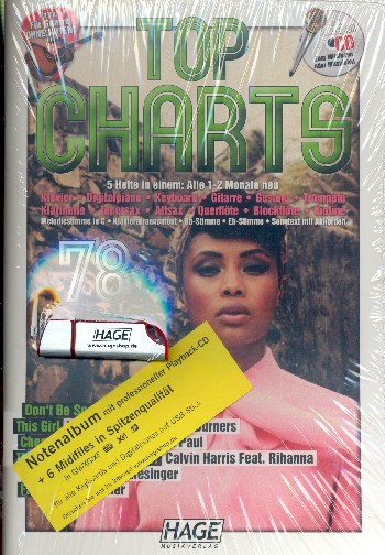 Top Charts Band 78 (+CD+Midifiles auf USB-Stick):