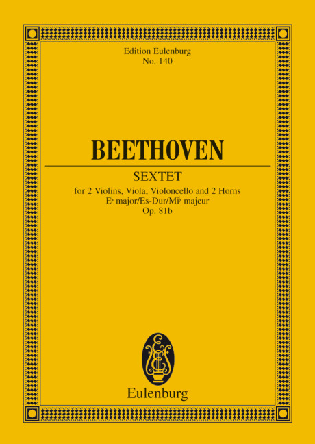 Sextett Es-Dur op.81B