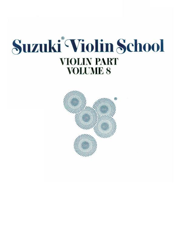 Suzuki Violin School vol.8