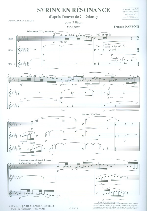 Syrinx en résonance