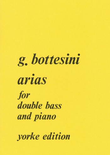 Arias for double bass and piano