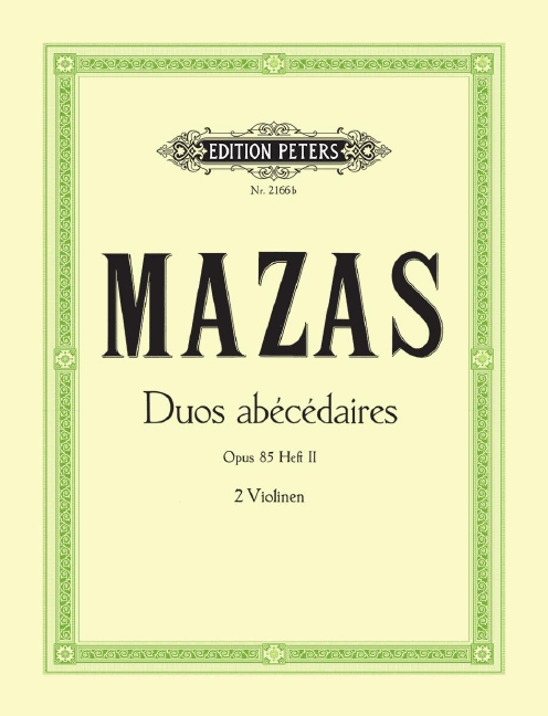 Duos abécédaires op.85 Band 2