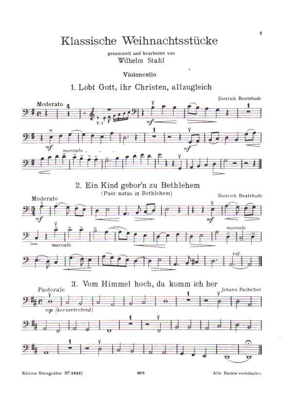 Klassische Weihnachtsstücke