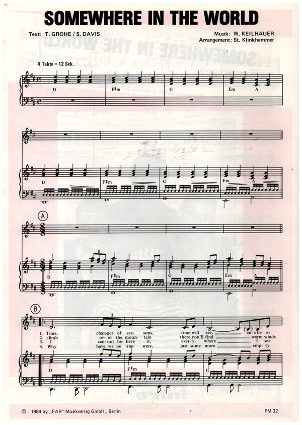 Somewhere in the World: