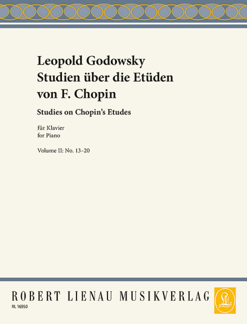 Studien über die Etüden von Chopin Band 2 (Nr.13-20)