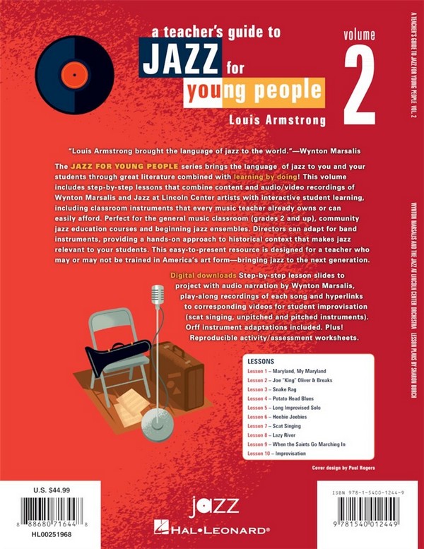 HL00251968 A Teacher's Rescource Guide to Jazz vol.2 (+Online Audio Ac