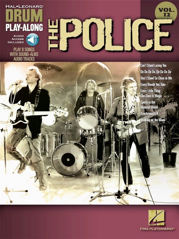 The Police (+CD): drum playalong vol.12