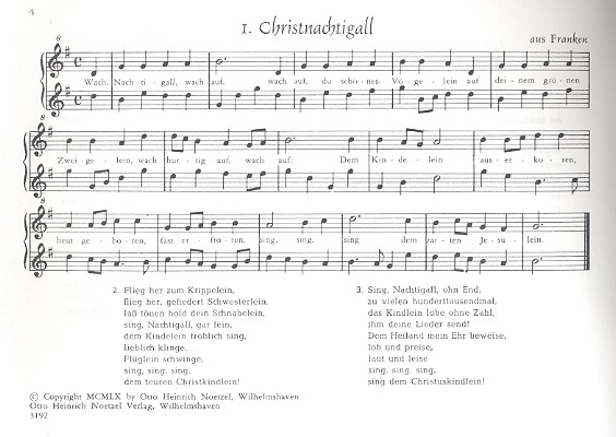 Die Christnachtigall