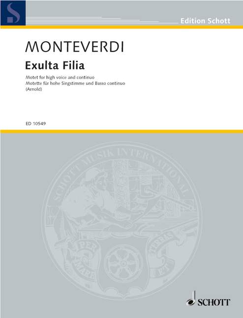 Exulta filia Sion Motet
