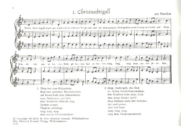 Die Christnachtigall