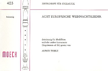 8 europäische Weihnachtslieder