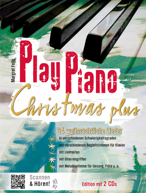 Play Piano Christmas + (+2 CD's)