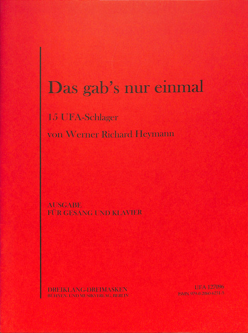 Das gab's nur einmal: