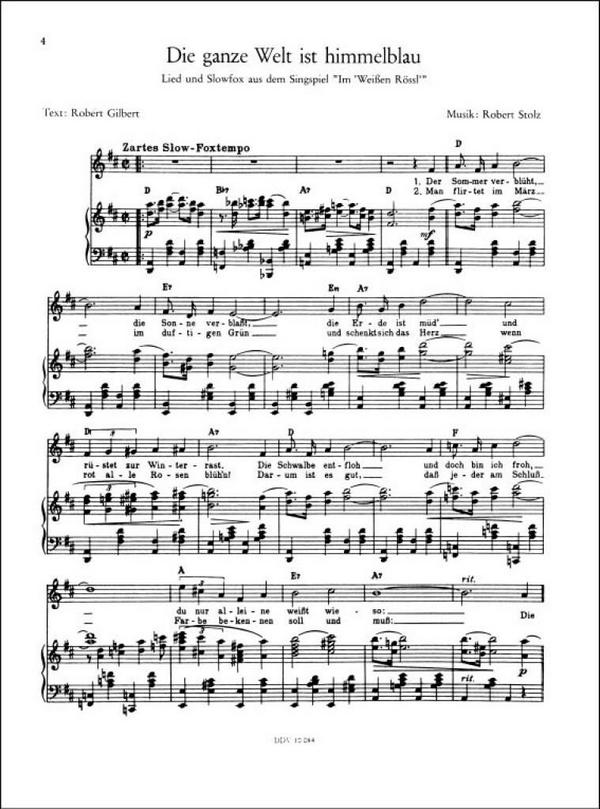 Robert-Stolz-Melodien Band 1: