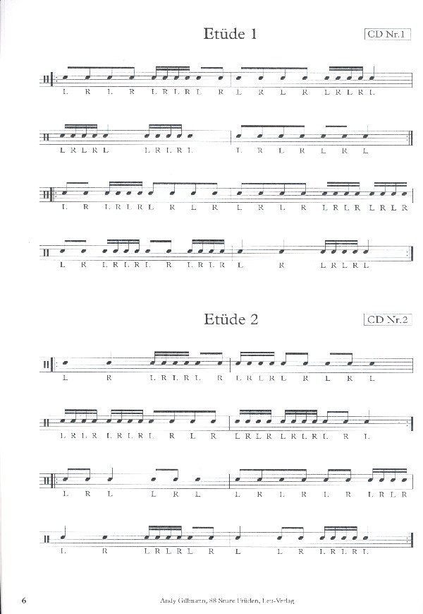 88 Snare Etüden Band 1 (+CD)