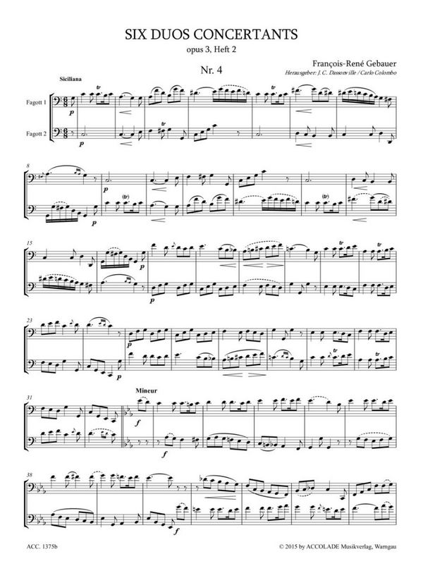 6 Duos concertants op.3 Band 2