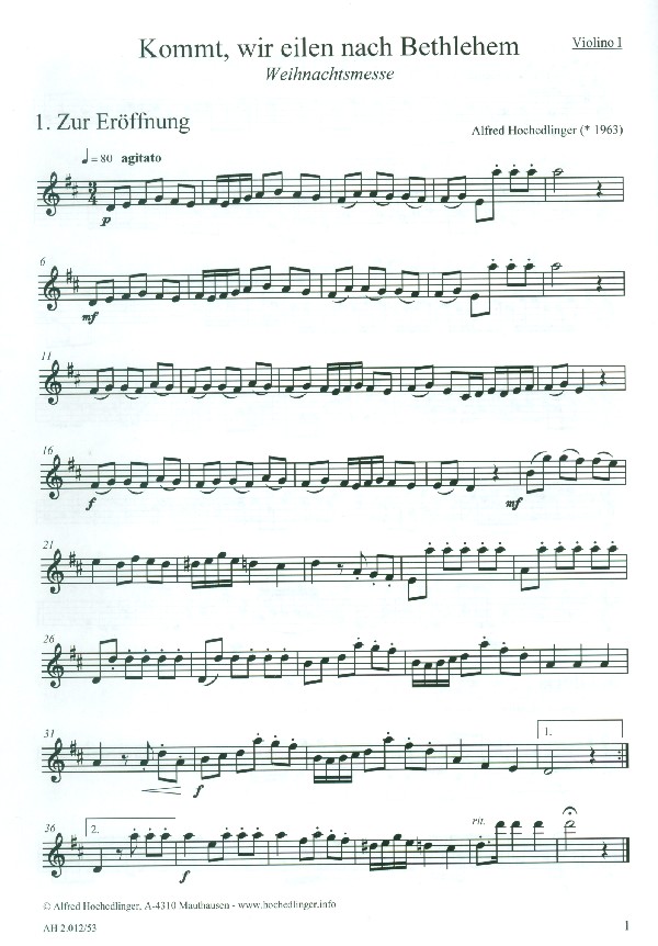 Kommt wir eilen nach Bethlehem