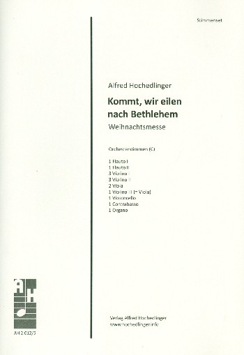 Kommt wir eilen nach Bethlehem