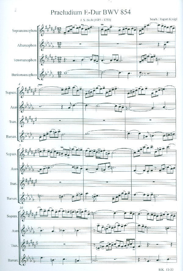 Präludien und Fugen aus "Das wohltemperierte Klavier" Band 3