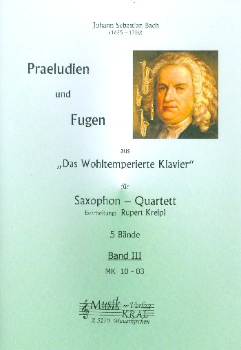 Präludien und Fugen aus "Das wohltemperierte Klavier" Band 3