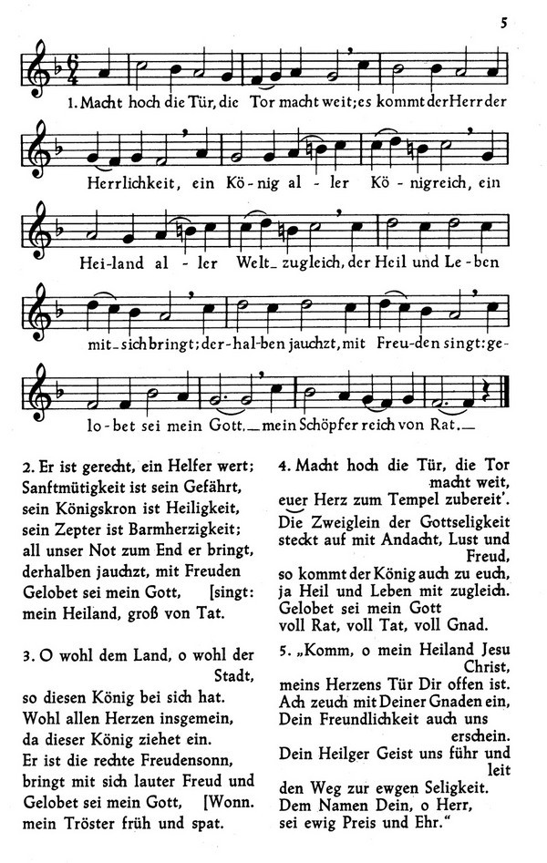 Das Quempas-Heft Melodieausgabe