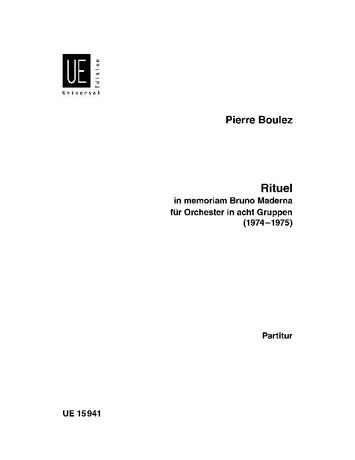 Rituel in memoriam Bruno Maderna