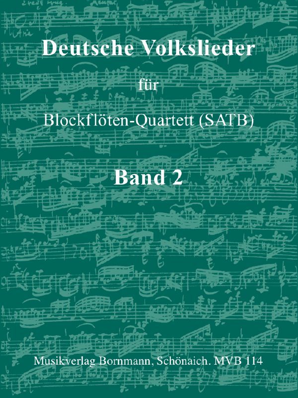Deutsche Volkslieder Band 2
