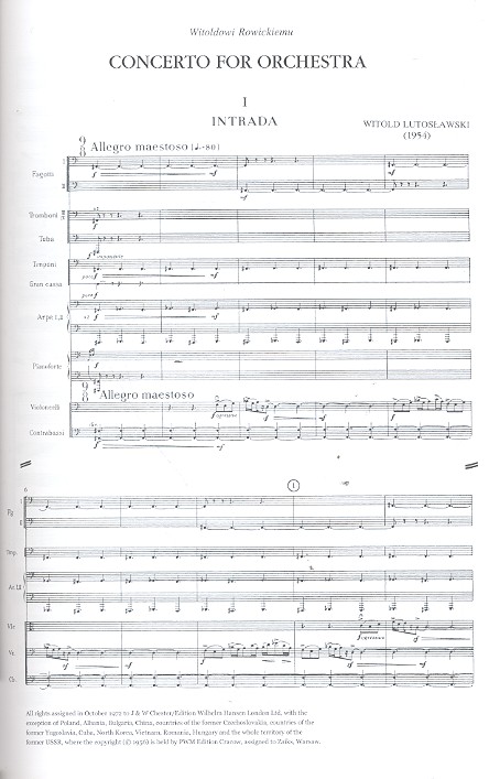 Concerto for orchestra