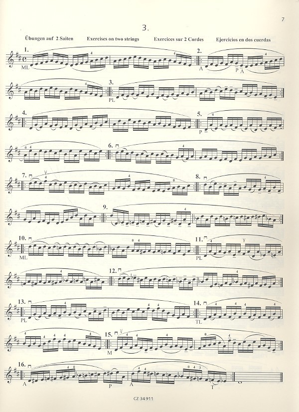 Die Schule der Violintechnik Band 1