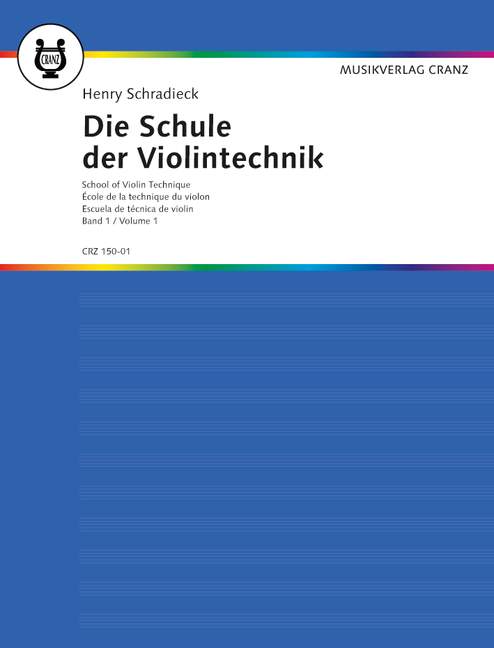 Die Schule der Violintechnik Band 1