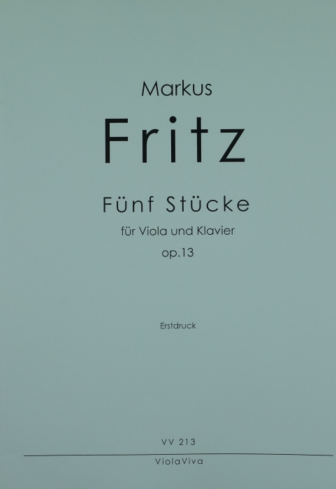 5 Stücke op.13