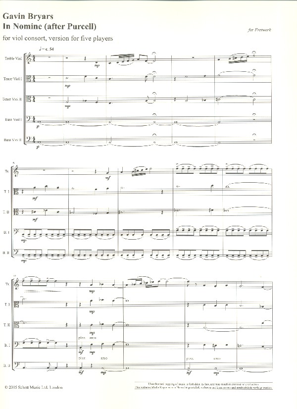In Nomine (after Purcell)