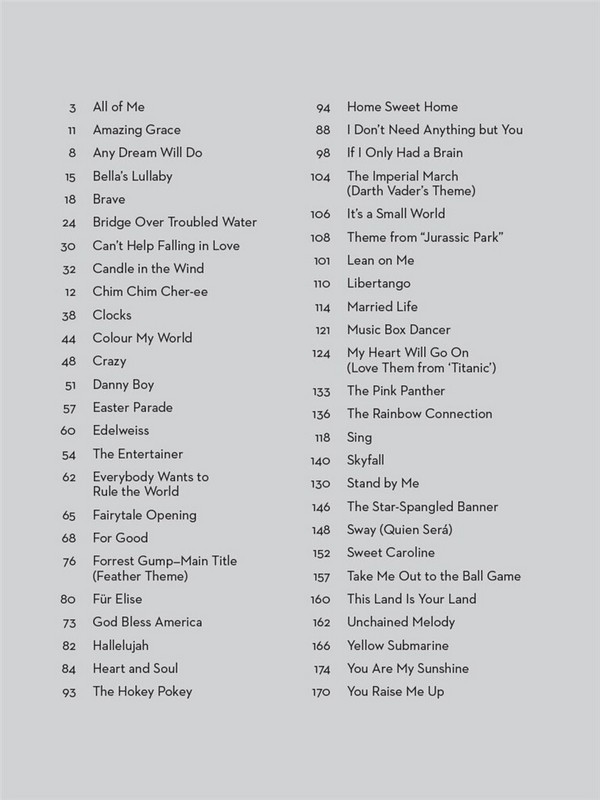 More simple Songs:
