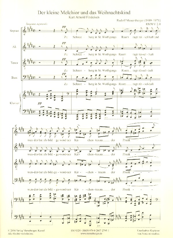 Der kleine Melchior und das Weihnachtskind