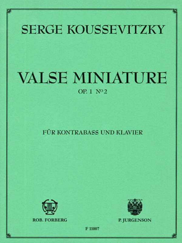 Valse miniature op.1,2