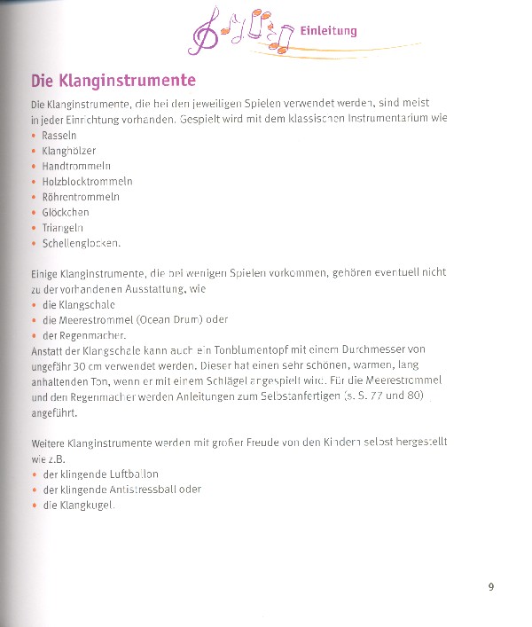 Töne sehen - Klänge fühlen