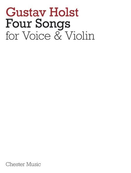 4 Songs op.35 for soprano and