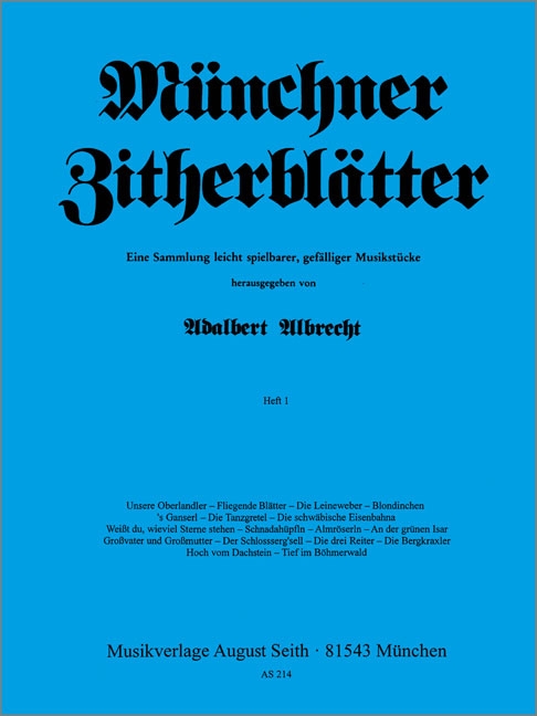 Münchner Zitherblätter Band 1