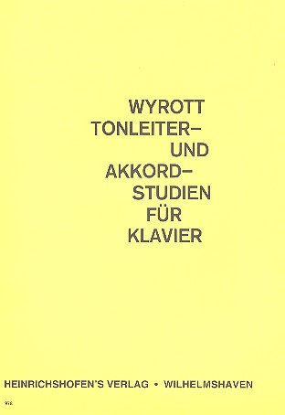 Tonleiter- und Akkordstudien