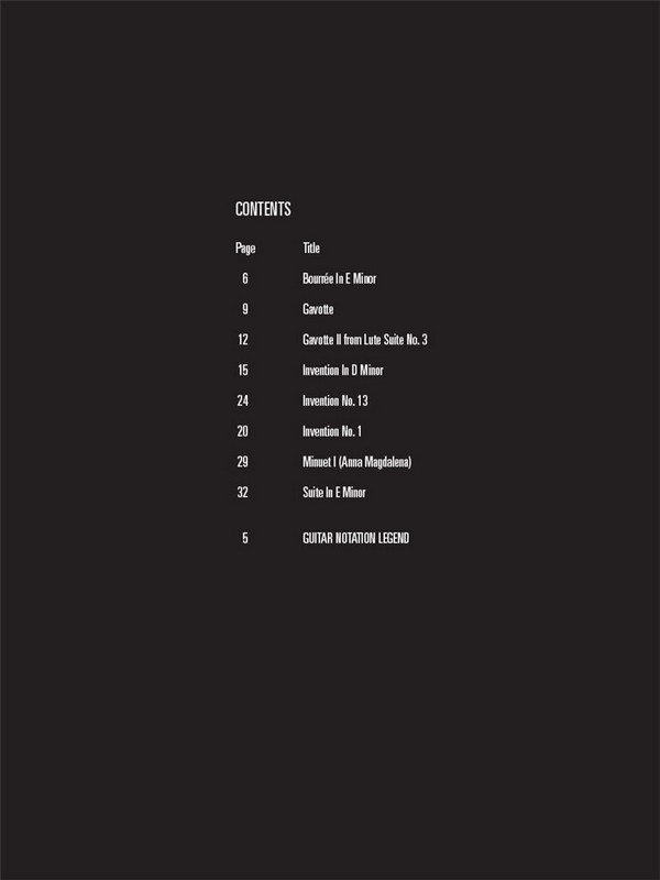 HL02501730 J.S. Bach (+Online Audio Access) guitar playalong vol.151