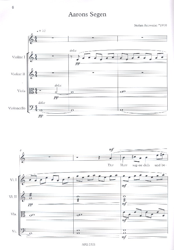 3 geistliche Gesänge