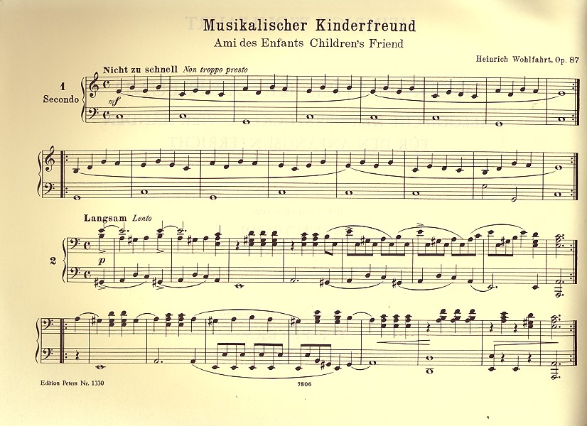 Musikalischer Kinderfreund op.87