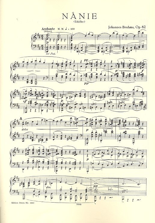 Nänie op.82