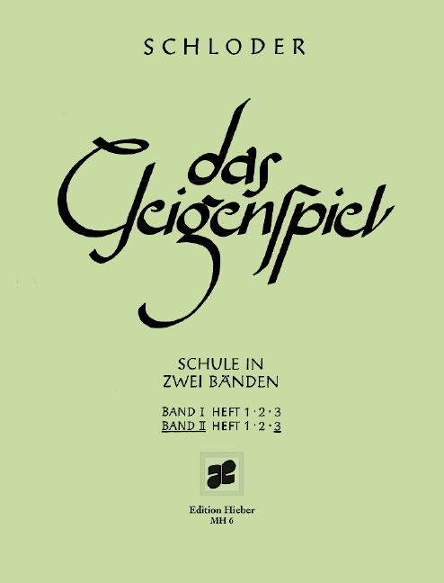 Das Geigenspiel Band 2 Teil 3