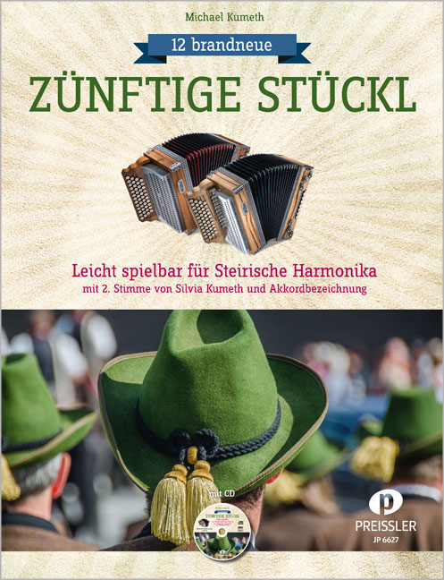 12 brandneue zünftige Stückl (+CD)