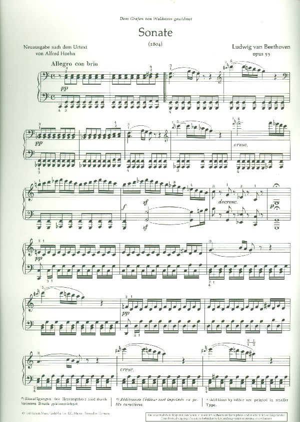 Sonate C-Dur op. 53